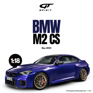 [ Pré-commande ] BMW M2 CS Blue 2025 1/18 GT SPIRIT GT552
