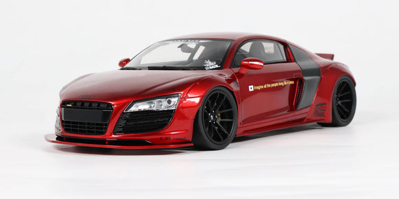 Audi R8 By LB Works Candy Red 1/18 GT SPIRIT GT892