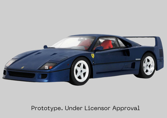 Ferrari F40 Blue 1/18 GT SPIRIT GT914