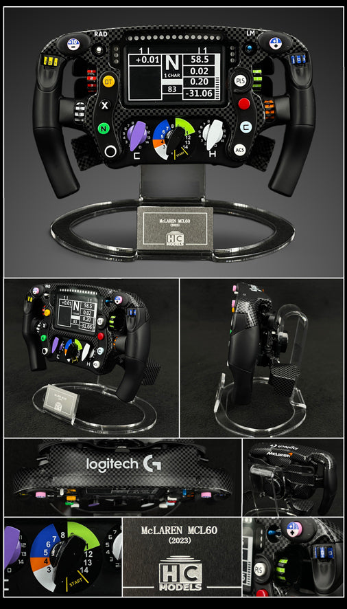 Volant McLaren MCL60 F1 2023 1/2 HC MODELS HC202601