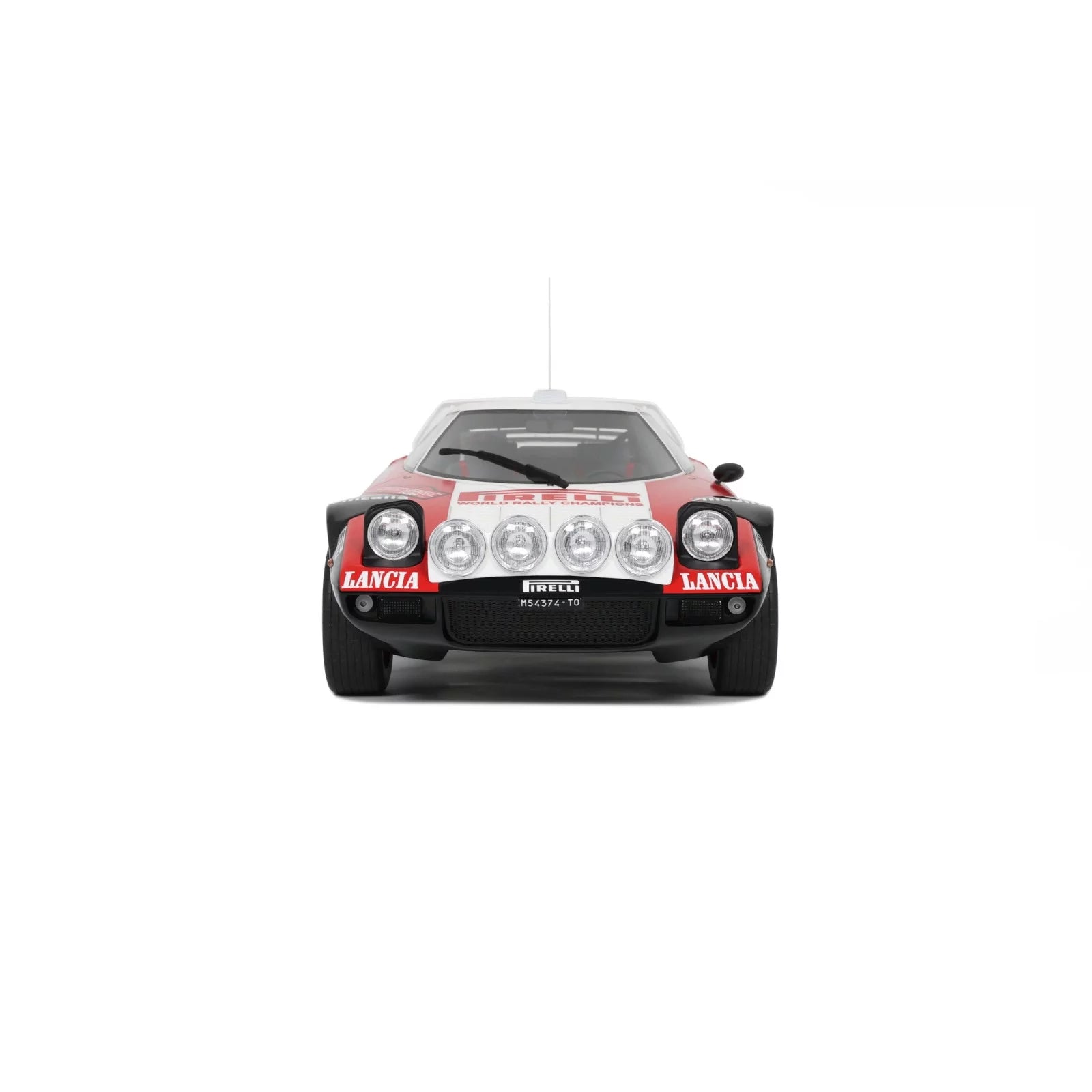 Miniature Ixo RAC114 Lancia Stratos Mannini 2 – Vainqueur San Remo 1979 – Échelle 1:43