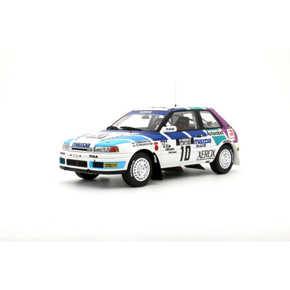 LOT ASSISTANCE RALLYE TEAM MAZDA ( VW LT 40 1990 + MAZDA 323 GTX 1991 1/43 LOT ASSISTANCE RALLYE TEAM MAZDA ( VW LT 40 1990 + MAZDA 323 GTX 1991 1/43