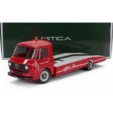 Alfa Roméo A12 Dépanneuse Transport Voitures 1977 Red 1/18 MITICA 200083-D