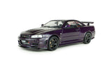 Nissan Skyline GT-R R34 With Nismo Parts Midnight Purple 1/43 SOLIDO S4318201
