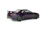 Nissan Skyline GT-R R34 With Nismo Parts Midnight Purple 1/43 SOLIDO S4318201