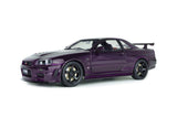 Nissan Skyline GT-R (R34) Z-Tune Midnight Purple 1999 1/18 SOLIDO S1804311