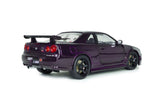 Nissan Skyline GT-R (R34) Z-Tune Midnight Purple 1999 1/18 SOLIDO S1804311