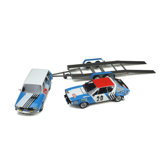 Pack Rallye Renault 12 Break + Renault 17 1/18 OTTOMOBILE OT357