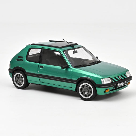 Peugeot 205 GTI Griffe 1991 Green 1/18 NOREV 184847