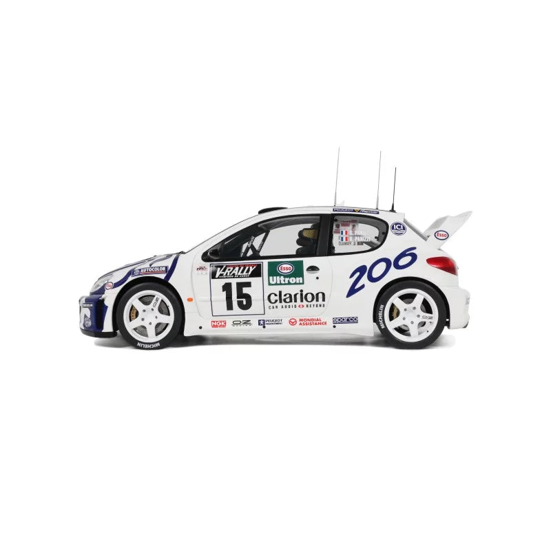 Peugeot 206 WRC Tour De Corse 1999 Otto 1/12