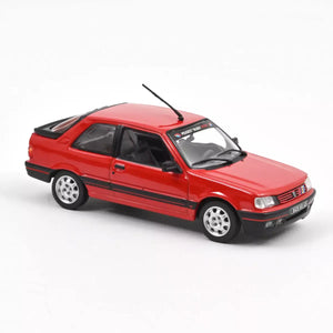 Peugeot 309 GTI 1989 Rouge Vallelunga avec déco PTS 1/43 NOREV 473911