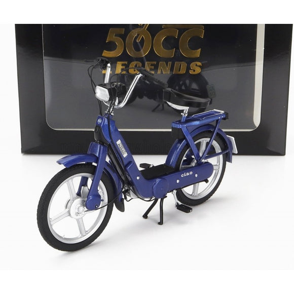 [ Pré-commande ] Piaggio Ciao 1985 Blue Met 1/10 50CC-LEGENDES 50CC10032