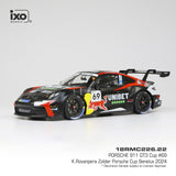 Porsche 911 GT3 Cup #69 Zolder 2024 1/18 IXO 18RMC226.22