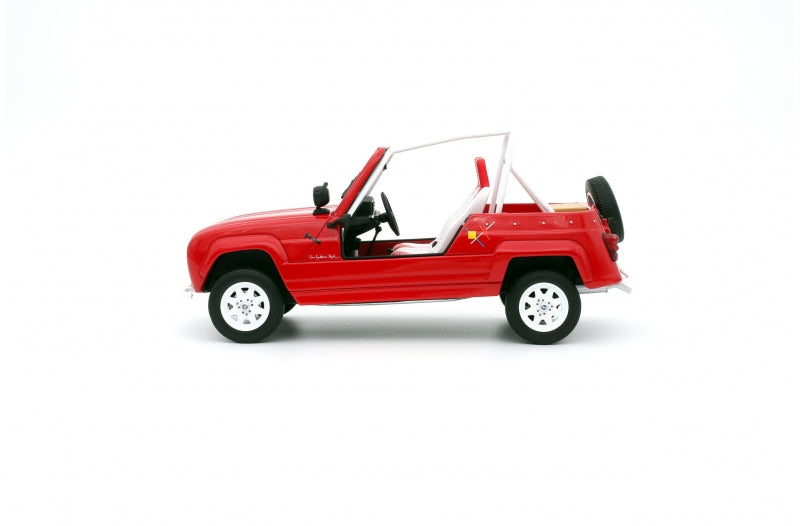Miniature OTTO – Renault 4L JP4 Rouge 1987 – OT998 – Échelle 1/18 - Collection Miniature OTTO – Renault 4L JP4 Rouge 1987 – OT998 – Échelle 1/18 - Collection