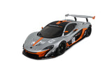 McLaren P1 GTR Pebble Beach Grey 2014 1/8 GT SPIRIT GTS800902