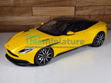 [ OCCASION ] Aston Martin DB11 Yellow 1/18 TOPSPEED TS0123