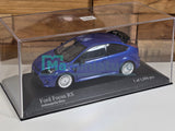[ OCCASION ] Ford Focus RS 2009 Blue 1/43 MINICHAMPS 400088105