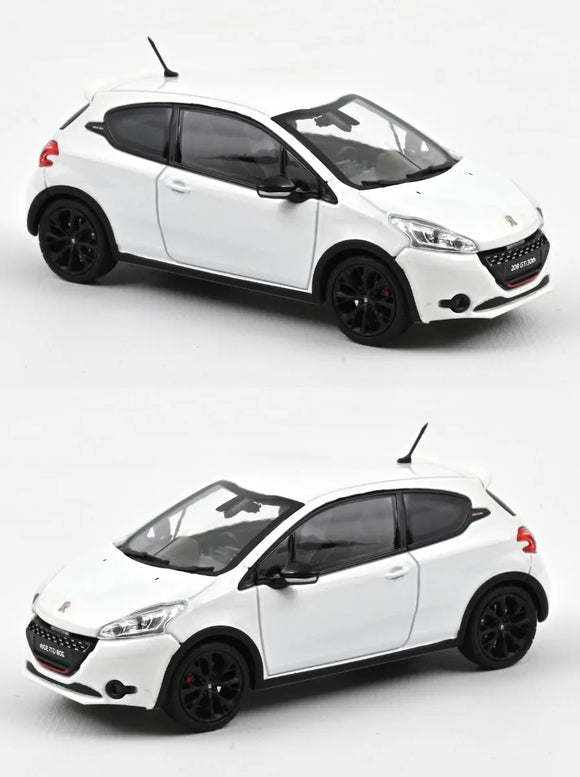 Peugeot 208 GTI 30Th 2014 Pearl White 1/43 NOREV 472828