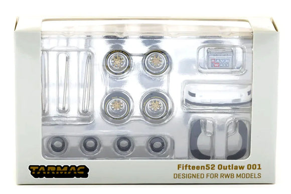 Set Fifteen 52 Outlaw 001 RWB Models 1/64 TARMAC T64W-007-CHGD