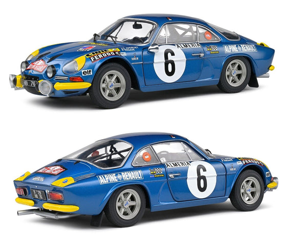 Alpine A110 1600S Rallye Monte Carlo 1972 1/18 SOLIDO S1804207