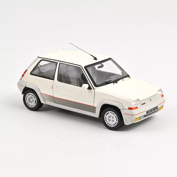 Renault 5 GT Turbo Ph.1 1985 Givre Nacré 1/18 NOREV 185200