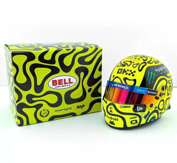 Casque Lando Norris - McLaren F1 2024 1/2 MINI HELMET BELL 4100306