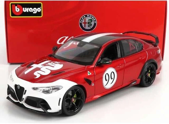 Alfa Roméo Giulia GTAm #99 Racing 2020 1/18 BBURAGO 18-01449