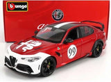 Alfa Roméo Giulia GTAm #99 Racing 2020 1/18 BBURAGO 18-01449