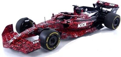 Alfa Roméo F1 Team X Boogie Art Car Black 2023 1/18 SOLIDO