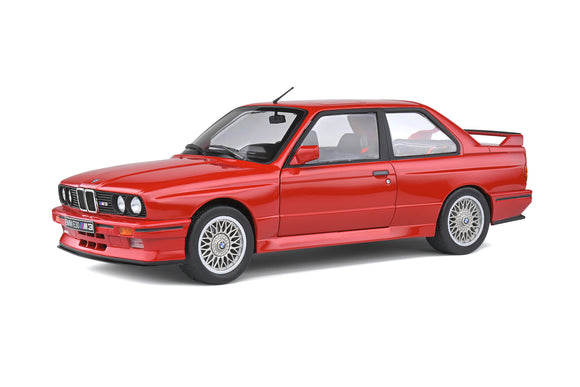 BMW M3 E30 Red 1986 1/18 SOLIDO S1801502