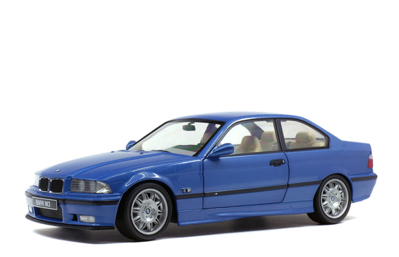 BMW M3 E36 Coupé Bleu Estoril 1990 1/18 SOLIDO S1803901
