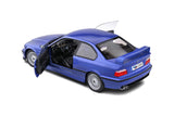 BMW M3 Coupé E36 Estoril Blue Solido Works 1996 1/18 SOLIDO S1803914
