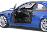 BMW M3 Coupé Laguna Blue 2000 1/18 SOLIDO S1806502