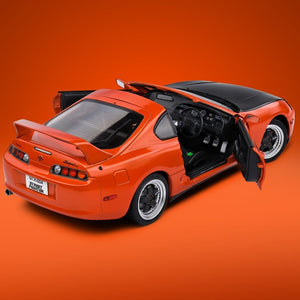 Toyota Supra Mk4 (A80) Streetfighter Orange 1993 1/18 SOLIDO S1807605