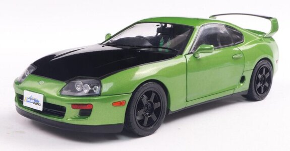 Toyota Supra Mk4 (A80) Green 1993 1/18 SOLIDO S1807608