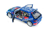 Peugeot 306 Maxi #2 Rallye de Avilès 1997 1/18 SOLIDO S1808309