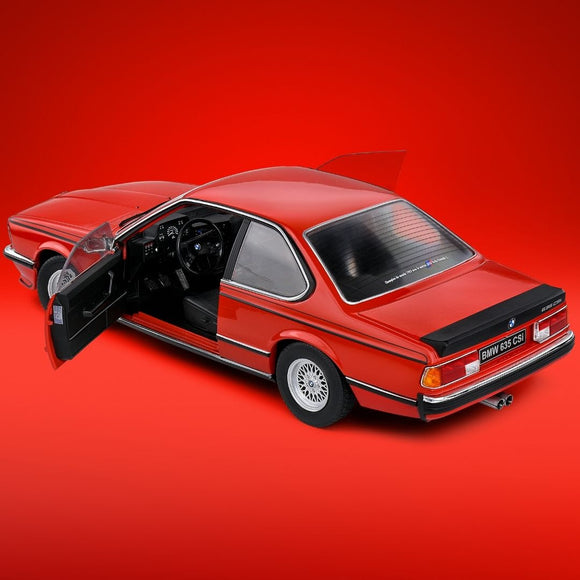 BMW 635 CSI (E24) Red 1984 1/18 SOLIDO S1810301
