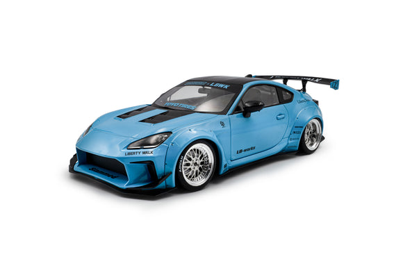 Toyota GR86 LBWK Body Kit Baby Blue 2024 1/18 SOLIDO S1813601