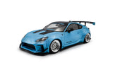 Toyota GR86 LBWK Body Kit Baby Blue 2024 1/18 SOLIDO S1813601