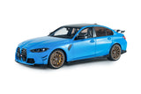 BMW M3 Performance Parts Daytona Beach Blue 2024 1/18 SOLIDO S1814303