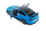 BMW M3 Performance Parts Daytona Beach Blue 2024 1/18 SOLIDO S1814303