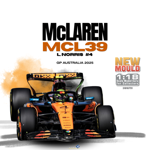 [ Pré-commande ] McLaren MCL39 #4 Norris GP Australia 2025 1/18 SOLIDO S1818701