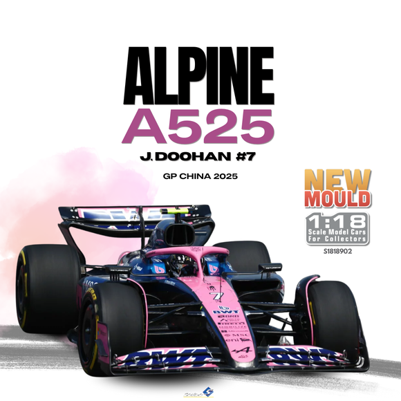 [ Pré-commande ] Alpine A525 #7 Doohan GP China 2025 1/18 SOLIDO S1818902