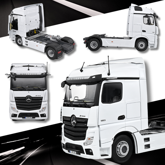 Mercëdes-Benz Actros L White 2023 1/18 SOLIDO S2400203