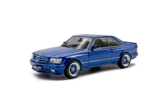 Mercëdes-Benz 560 SEC AMG Widebody Blue 1990 1/43 SOLIDO S4310907