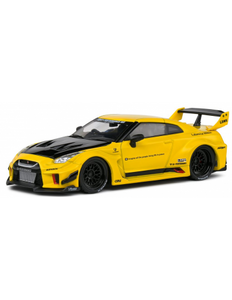 Nissan GT-R R35 LBWK Silhouette Yellow 2019 1/43 SOLIDO S4311206
