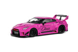 Nissan GT-R R35 LBWK Silhouette Pink 1/43 SOLIDO S4311210
