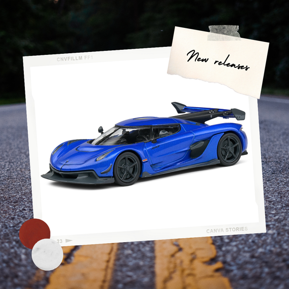  Koenigsegg Jesko Blue 1/43 SOLIDO S4312601
