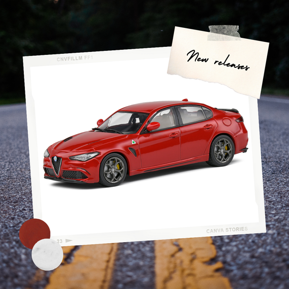 Alfa Roméo Giulia Quadrifoglio Red 1/43 SOLIDO S4313103