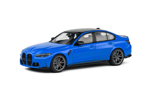 BMW M3 G80 Santorini Blue 2023 1/43 SOLIDO S4315302